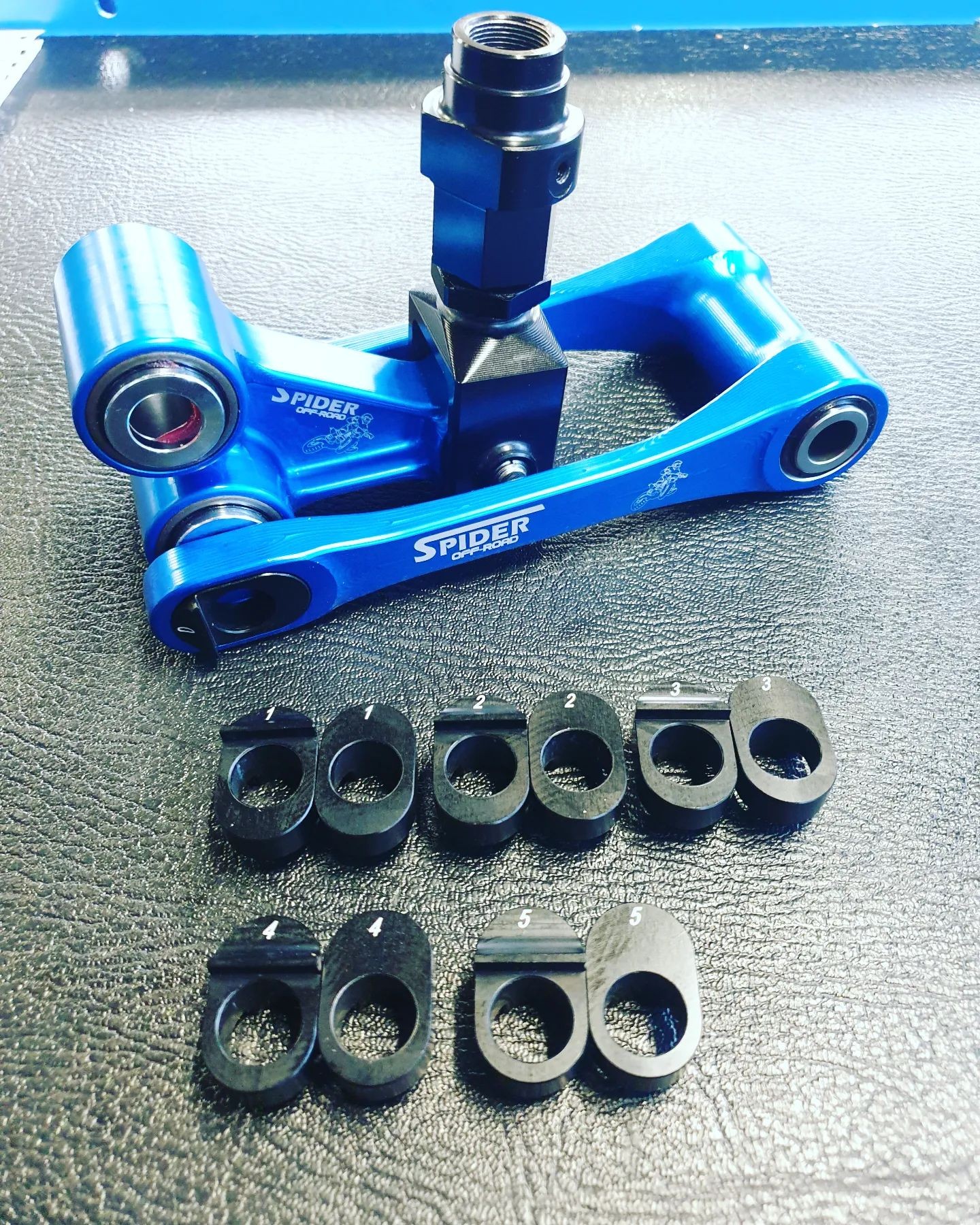 Spider Off-Road Supermoto Adjustable Linkage Kit - Suzuki RMZ 250